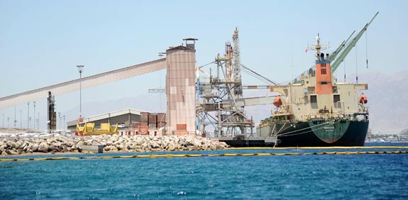 Eilat port 